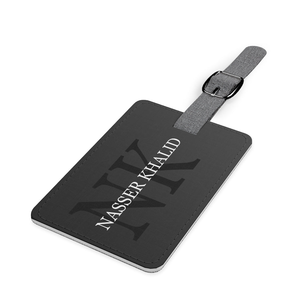 Personalized Saffiano Leather Luggage Tag